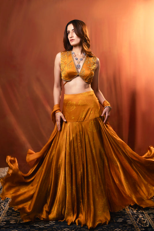 Amber Lehenga Set