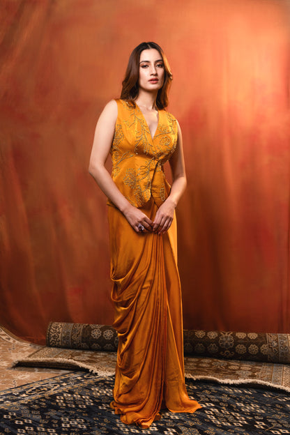 Marigold Drape Set